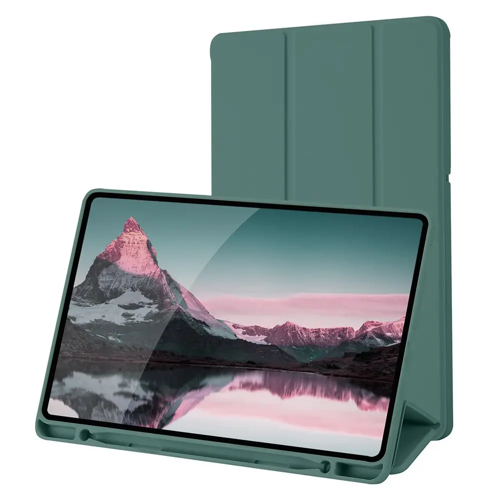 Techsuit Flex Trifold držák tužky Samsung Galaxy Tab S6 Lite Zelený