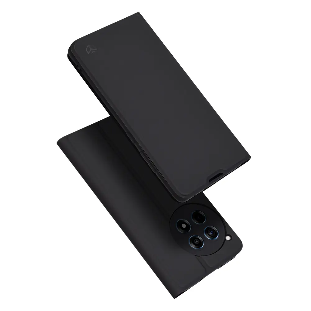 Techsuit Magskin Book OnePlus 12R Černá