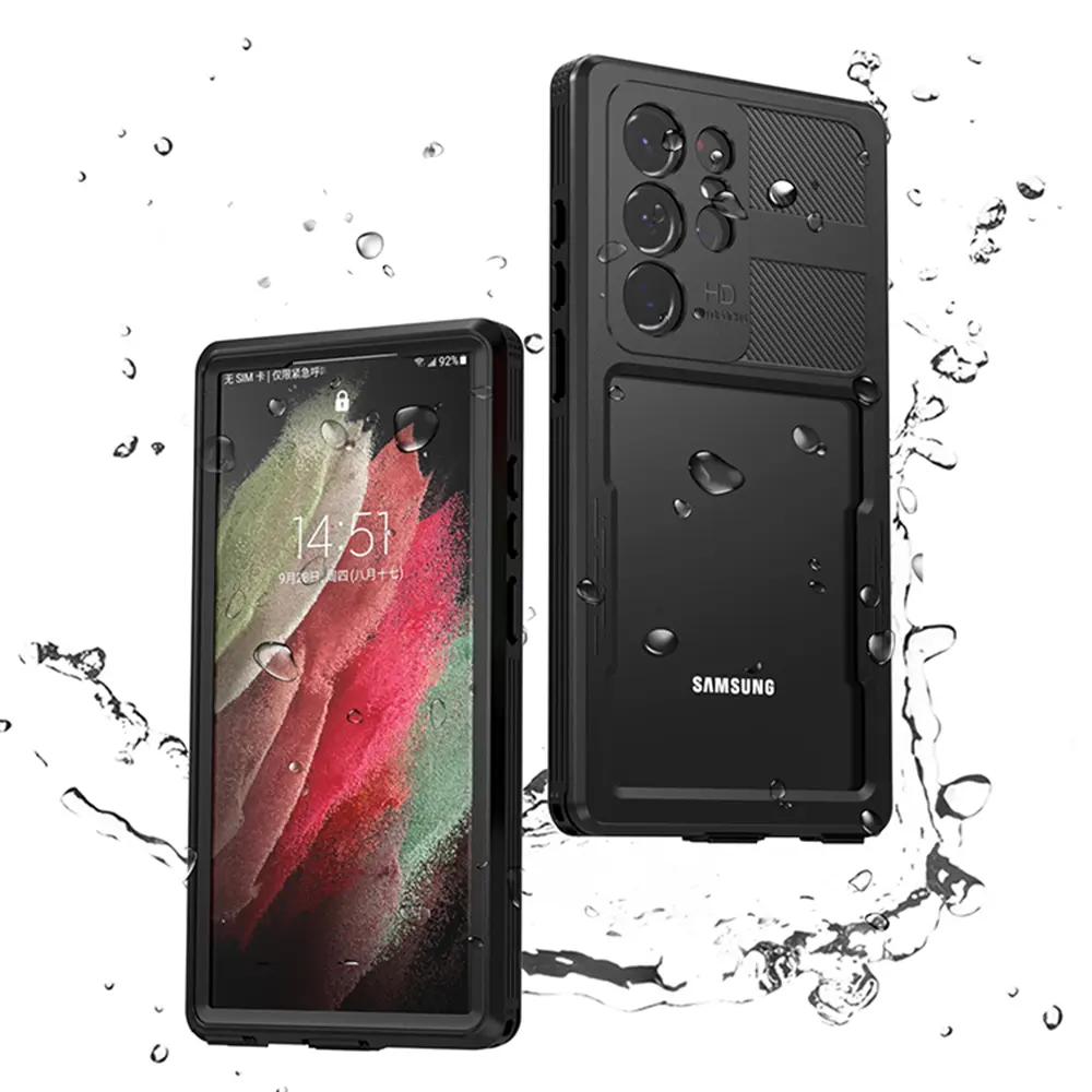 ShellBox Vodotěsné pouzdro IP68 Samsung Galaxy S23 Ultra Black