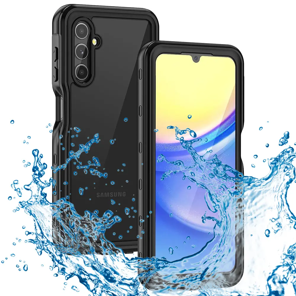 ShellBox Vodotěsné pouzdro IP68 Samsung Galaxy A15 4G A15 5G Black