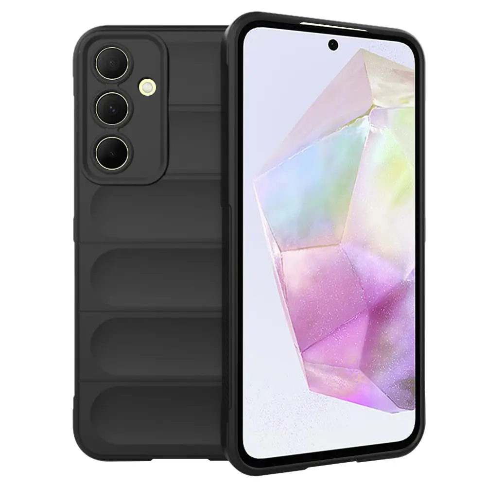 Techsuit Kouzelný štít Samsung Galaxy A35 5G Černý