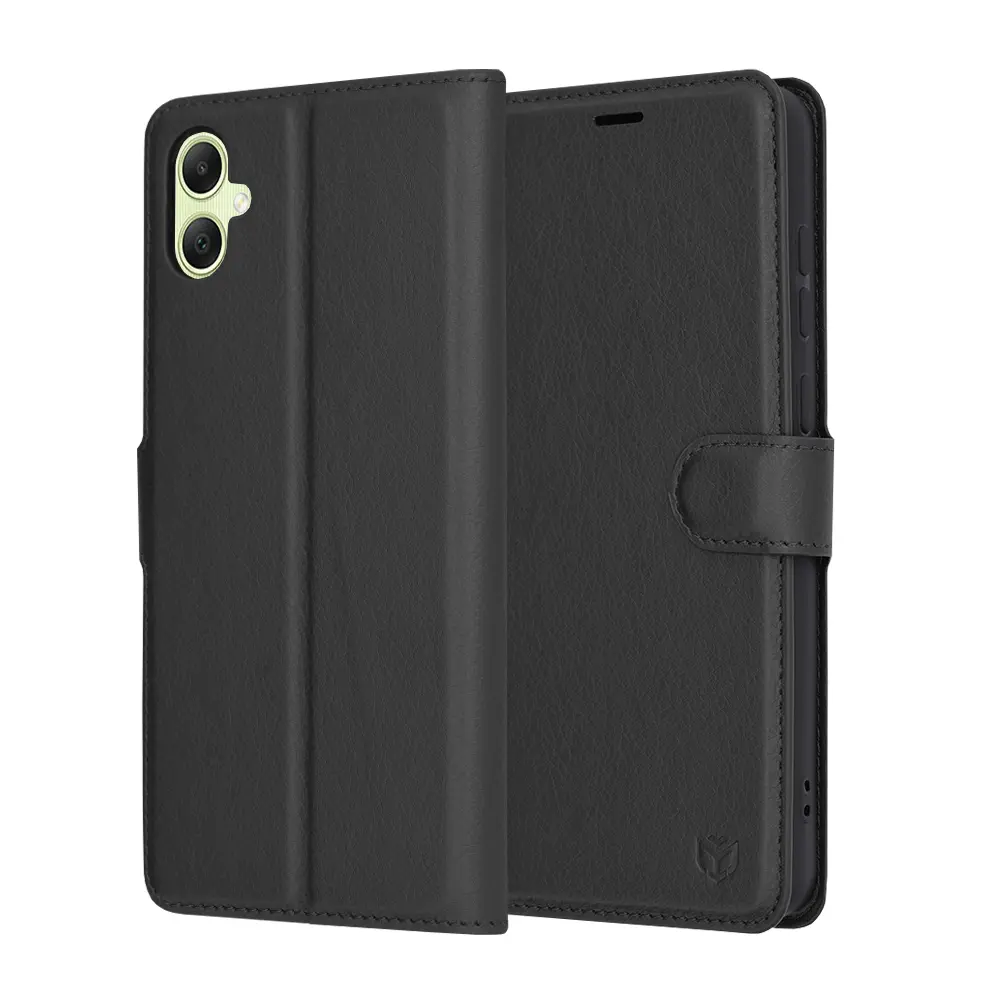 Techsuit Kožené pouzdro Samsung Galaxy A05 Black