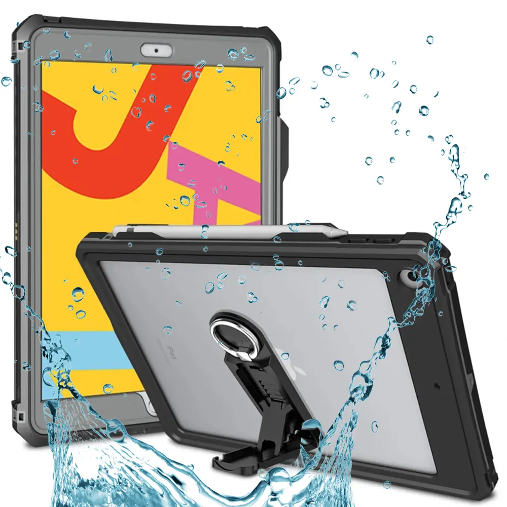 ShellBox Vodotěsný IP68 iPad 10.2" (201920202021) Black