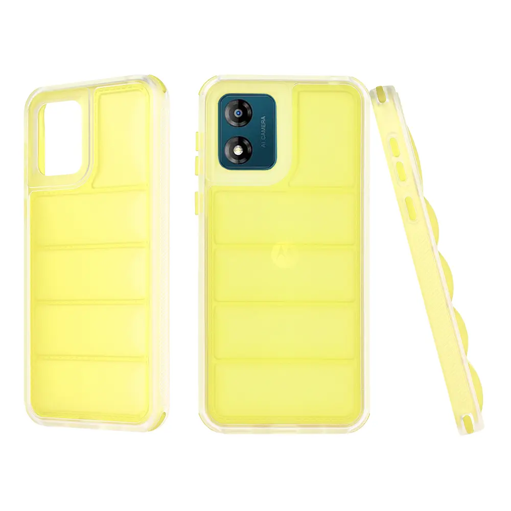 Techsuit Wave Shield Motorola Moto E13 Žlutý