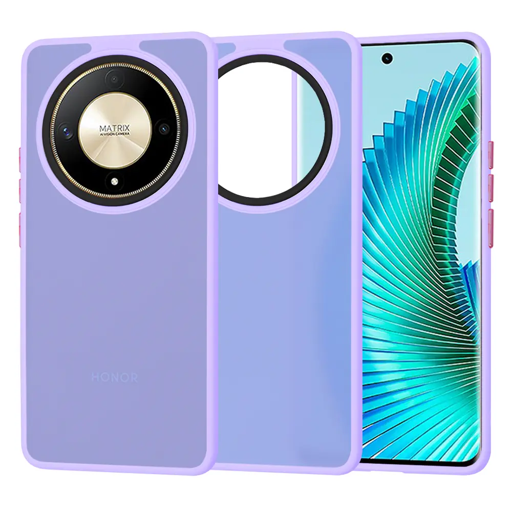 Techsuit HaloFrost Series Honor Magic6 Lite Light Purple