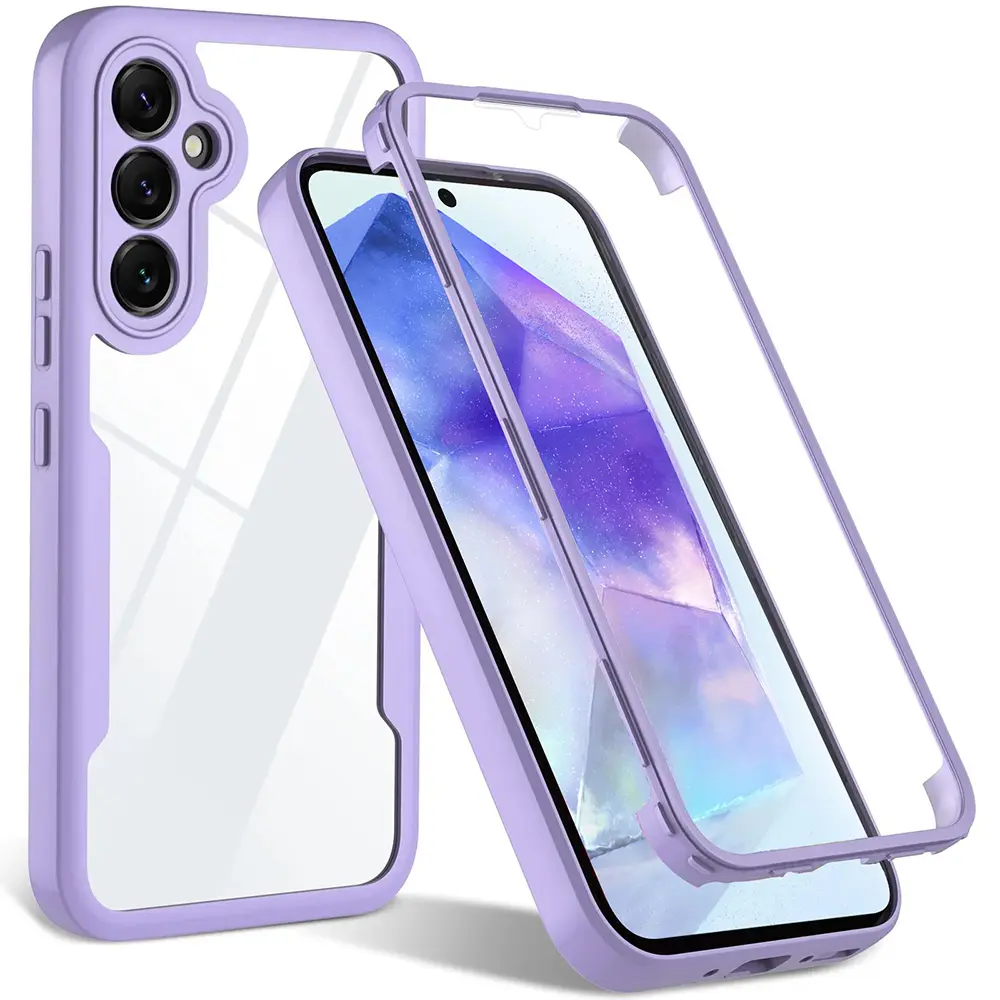 Techsuit ColorVerse 360 Series Screen Protector Samsung Galaxy A54 Purple