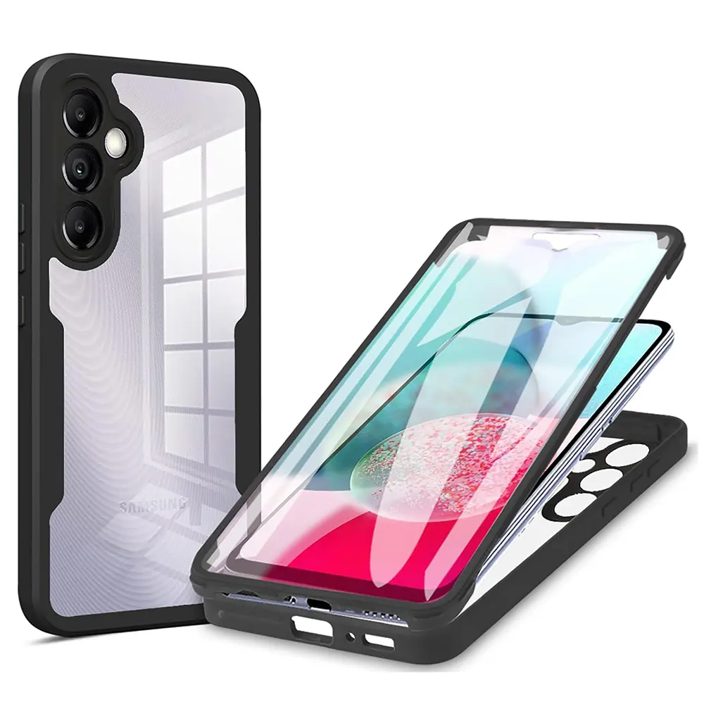Techsuit ColorVerse 360 Series Screen Protector Samsung Galaxy A14 Black