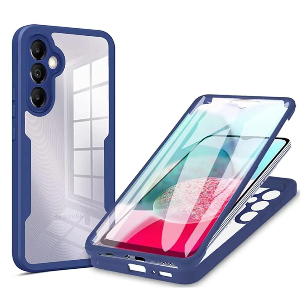 Techsuit ColorVerse 360 Series Screen Protector Samsung Galaxy A14 4G 5G Blue