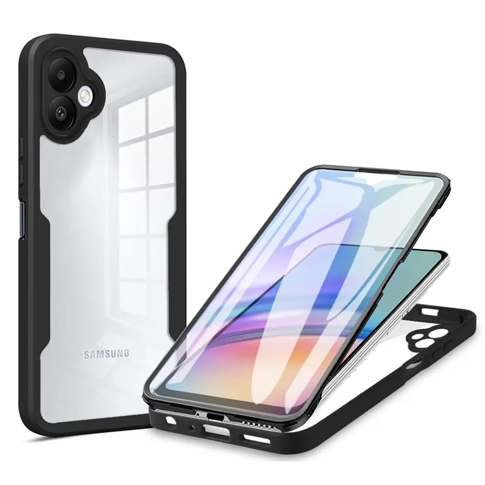Techsuit ColorVerse 360 Series Screen Protector Samsung Galaxy A05 Black