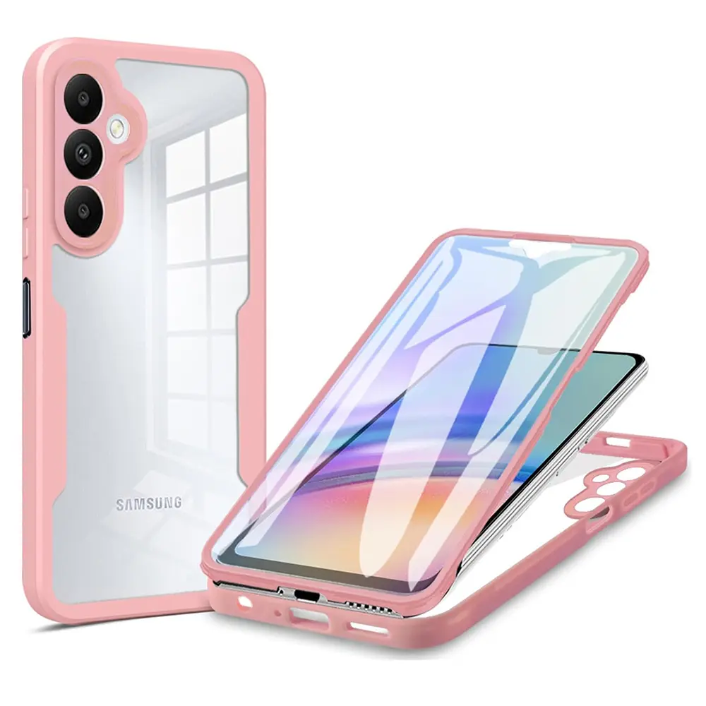 Techsuit ColorVerse 360 Series Screen Protector Samsung Galaxy A05s Pink