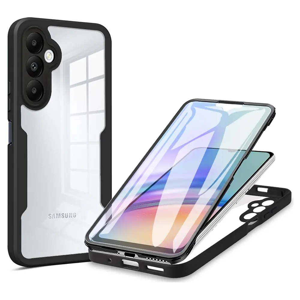 Techsuit ColorVerse 360 Series Screen Protector Samsung Galaxy A25 5G Black