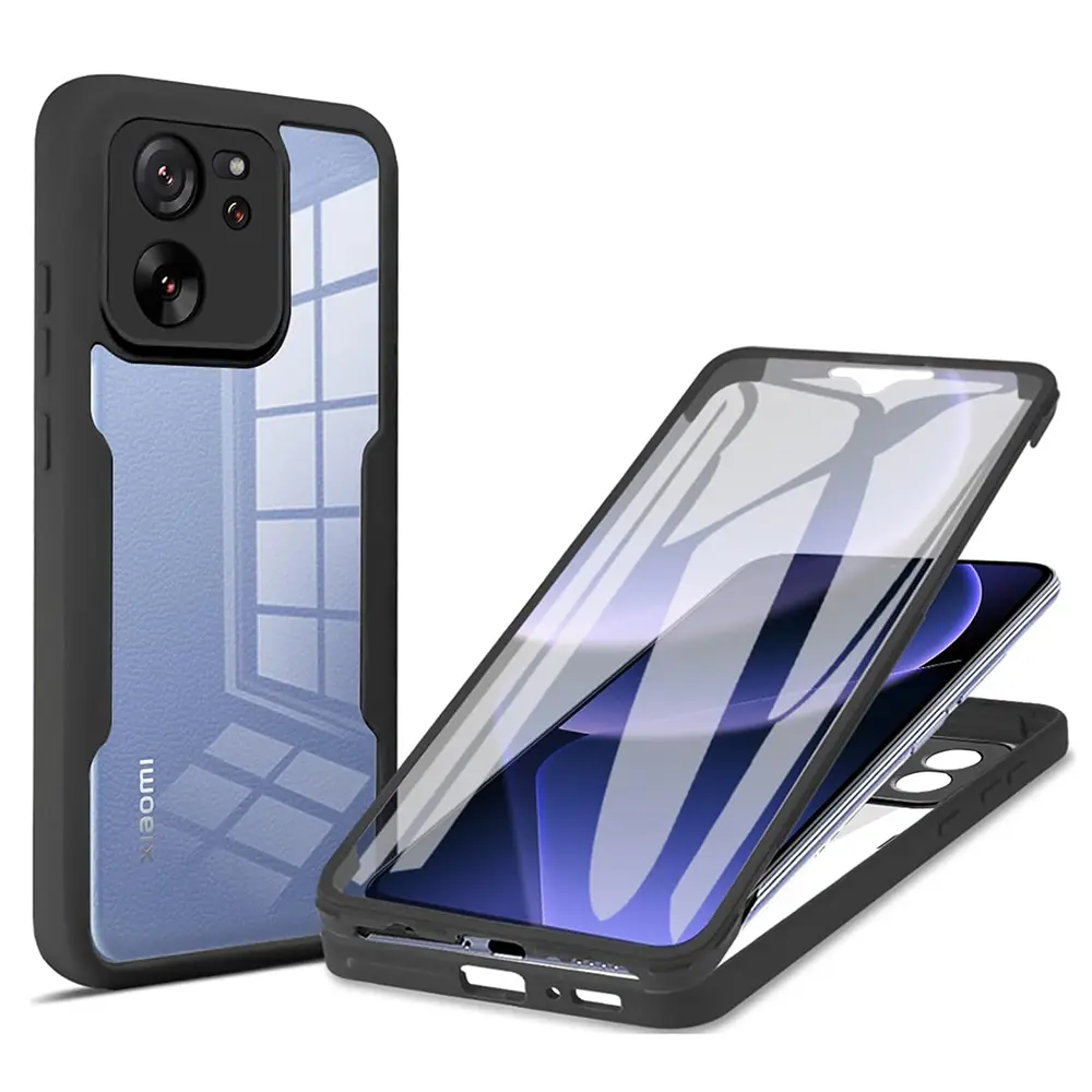 Techsuit ColorVerse 360 Series Screen Protector Xiaomi 13T 13T Pro Black