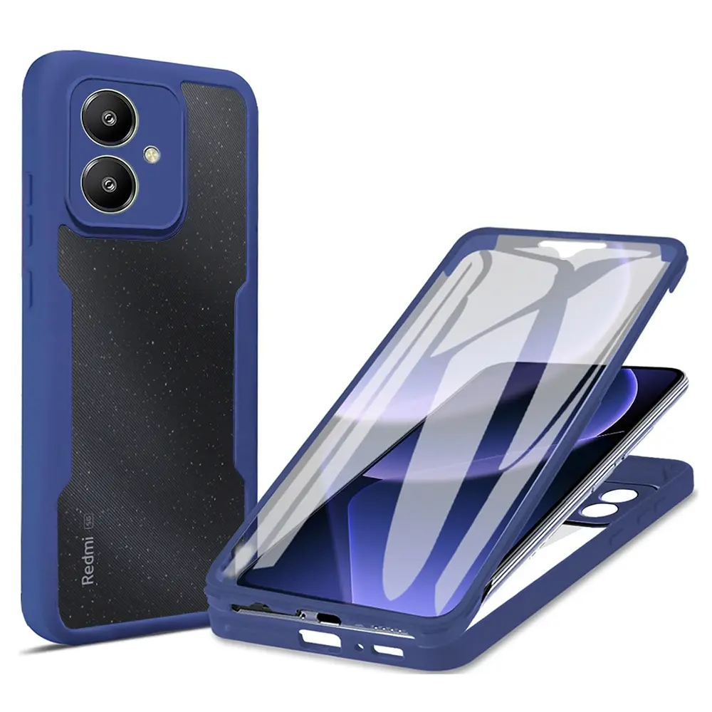 Techsuit ColorVerse 360 Series Screen Protector Xiaomi Redmi 13C 5G Blue