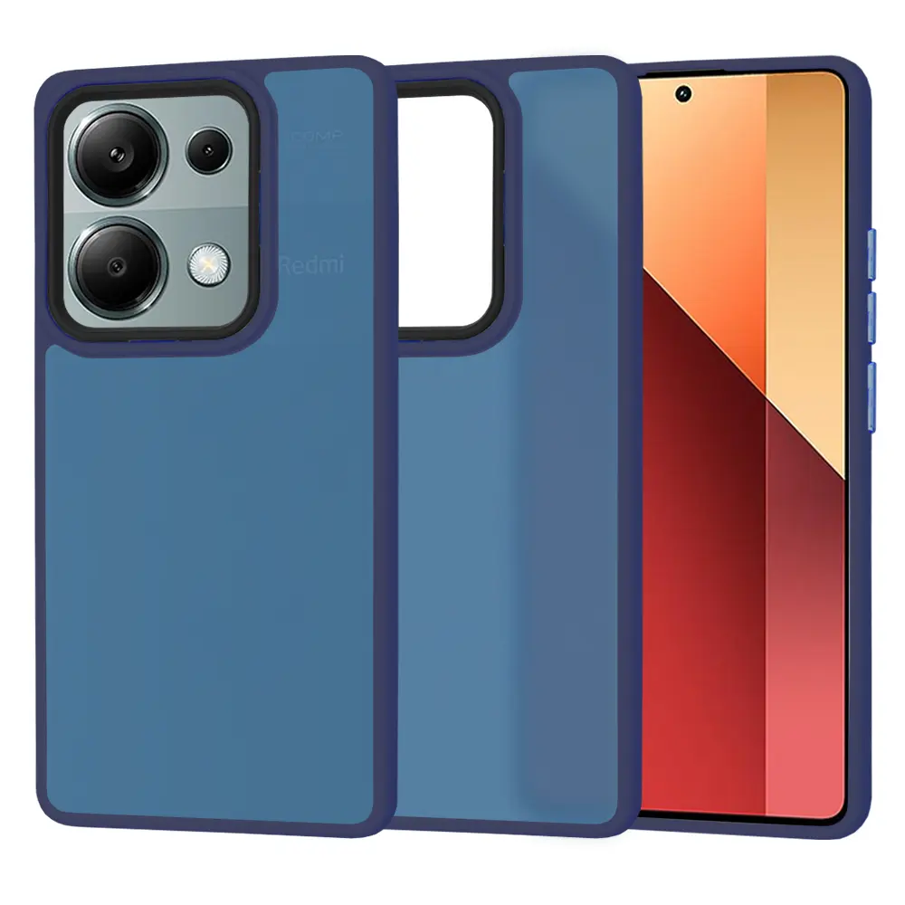 Techsuit HaloFrost Series Xiaomi Redmi Note 13 Pro 4G Deep Blue