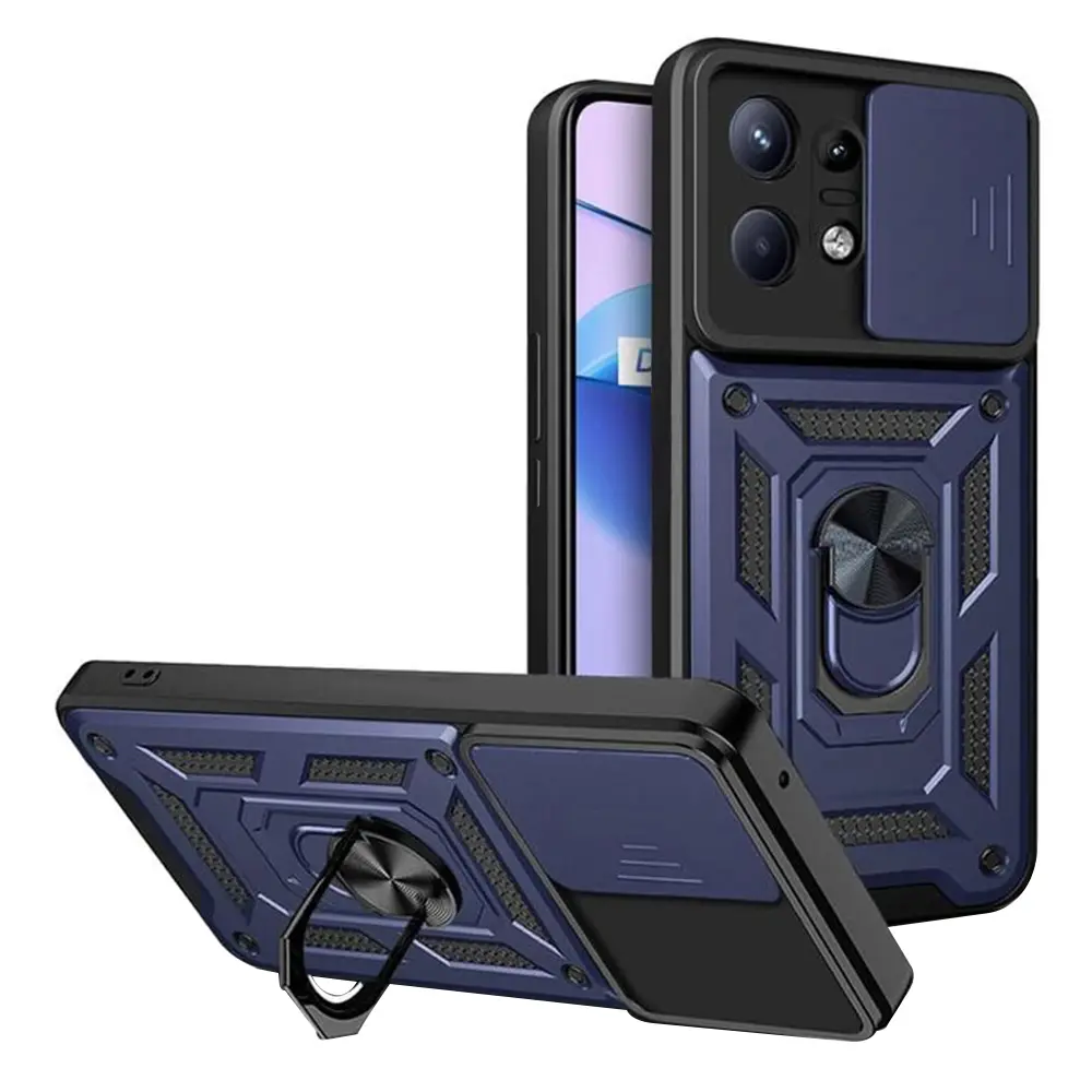Techsuit CamShield Series Motorola Edge 50 Pro Blue