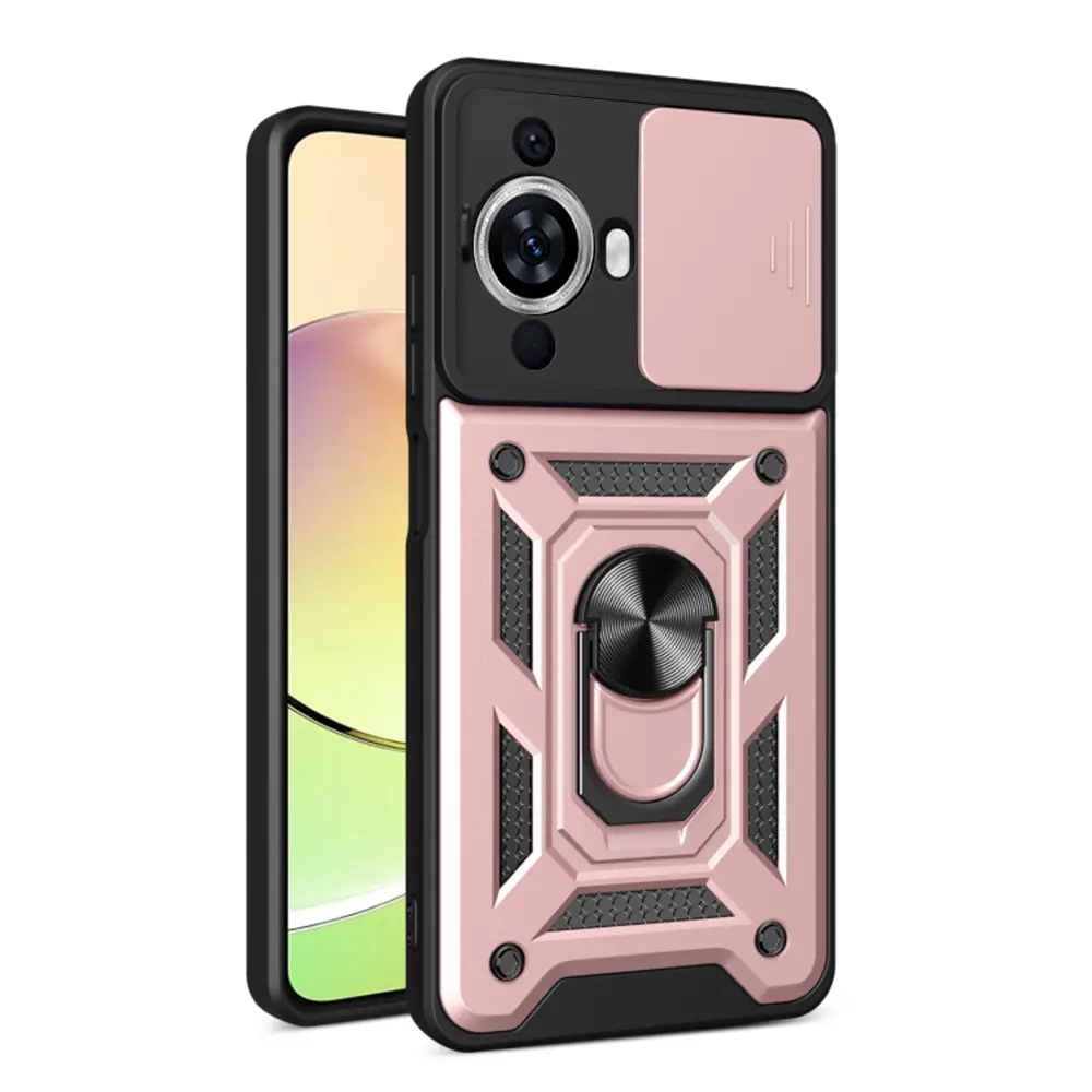 Techsuit CamShield kryt Huawei nova11 nova12s RoseGold
