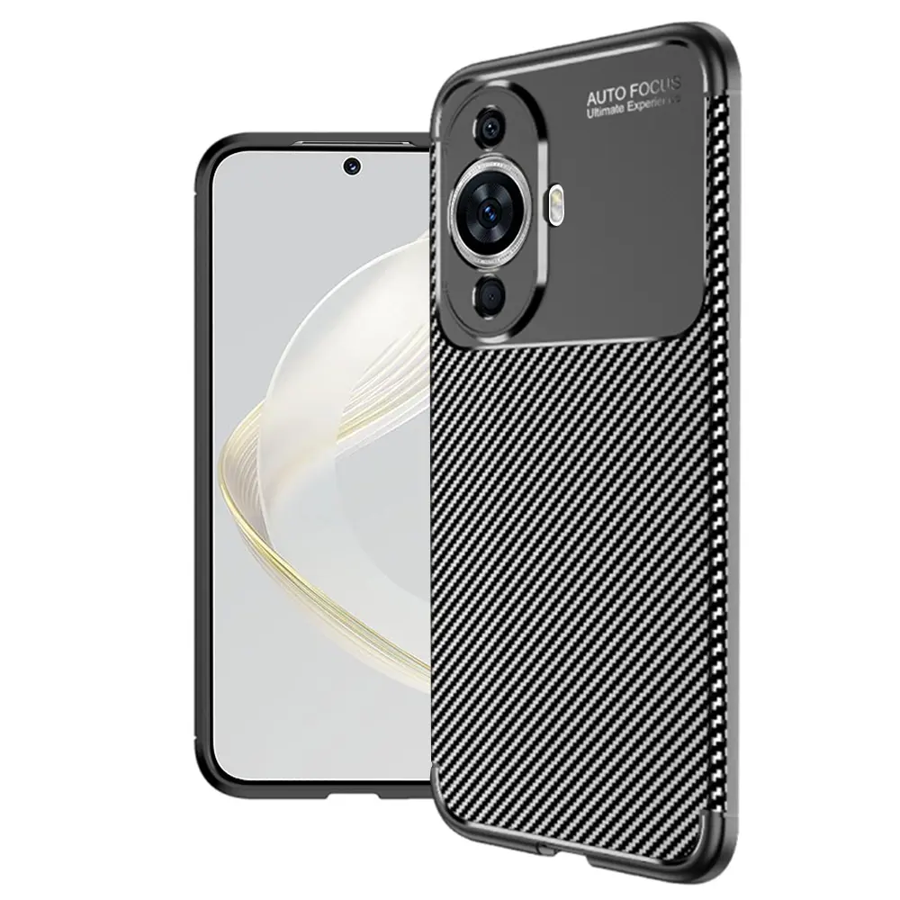Techsuit CarbonFiber Huawei nova 11 nova 12s Black