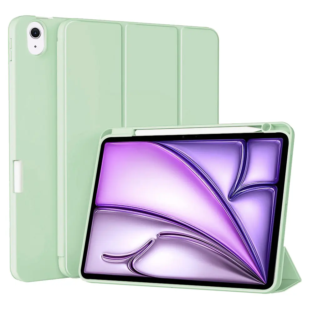 Techsuit Flex Trifold s držákem na tužku iPad Air 11 Matcha Green