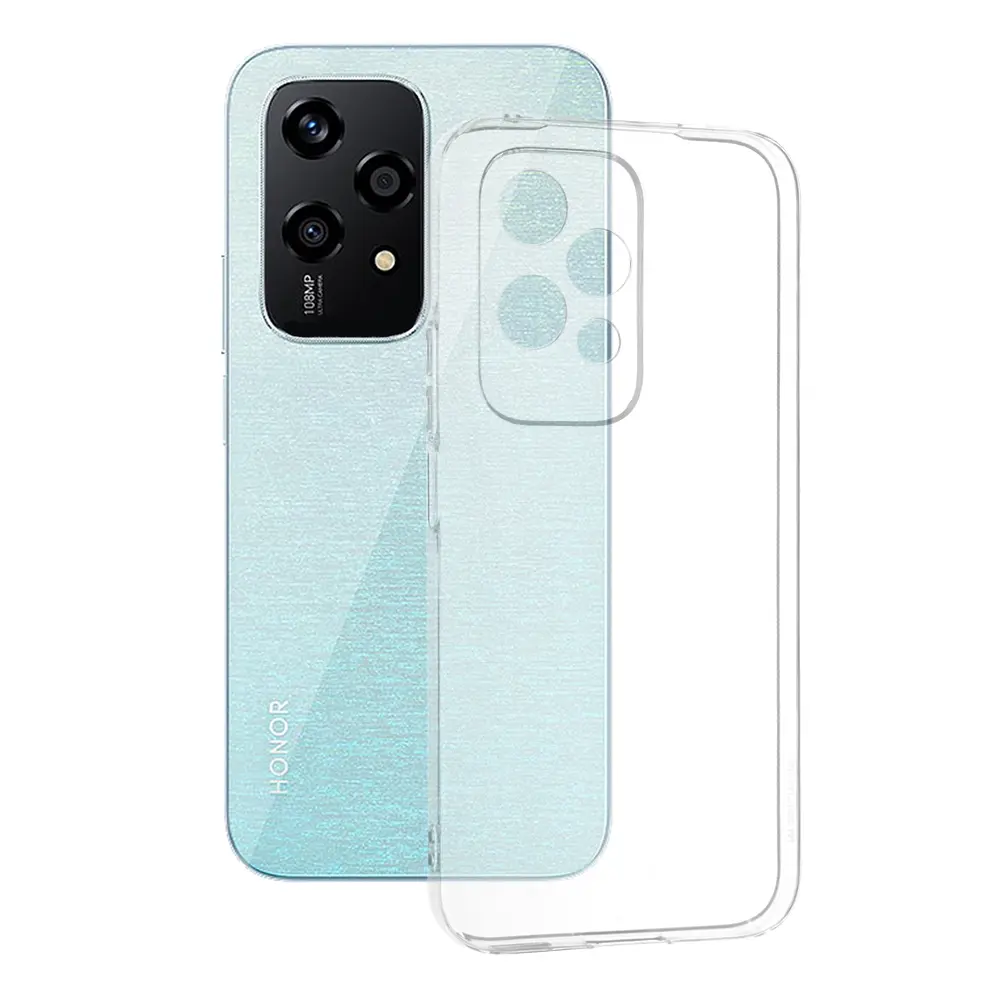 Techsuit průhledné silikonové pouzdro Honor 200 Lite