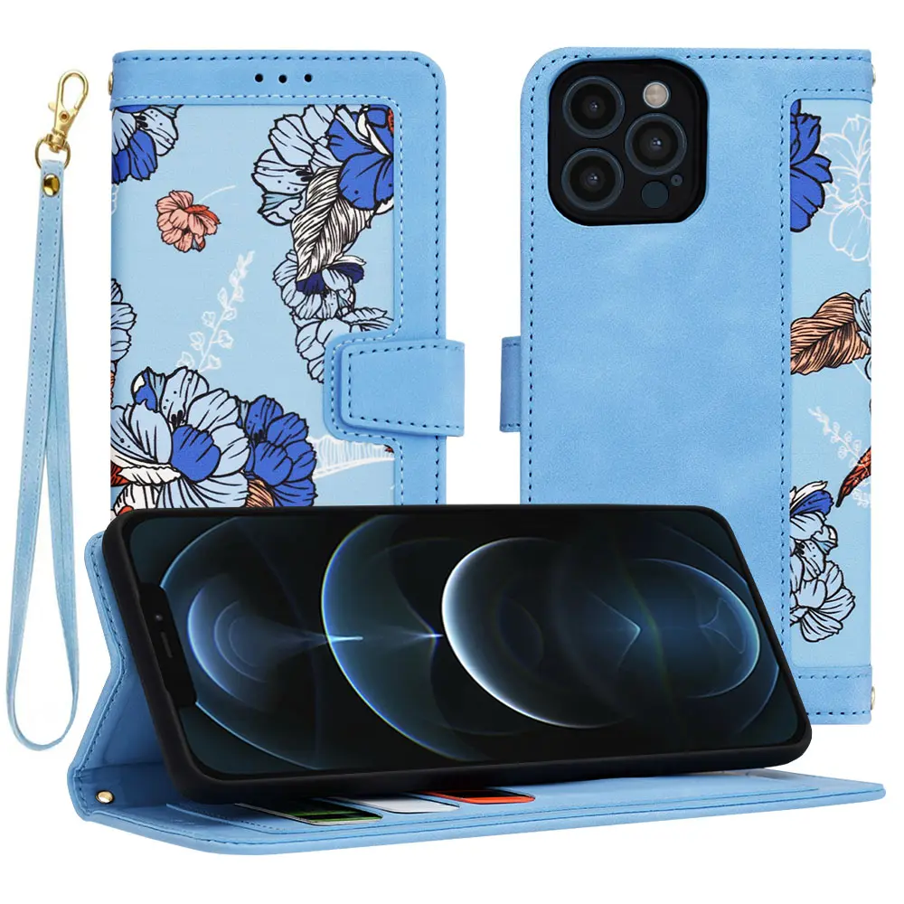 Techsuit FlipCraft iPhone 12 Pro Max Vibrant Blue kryt