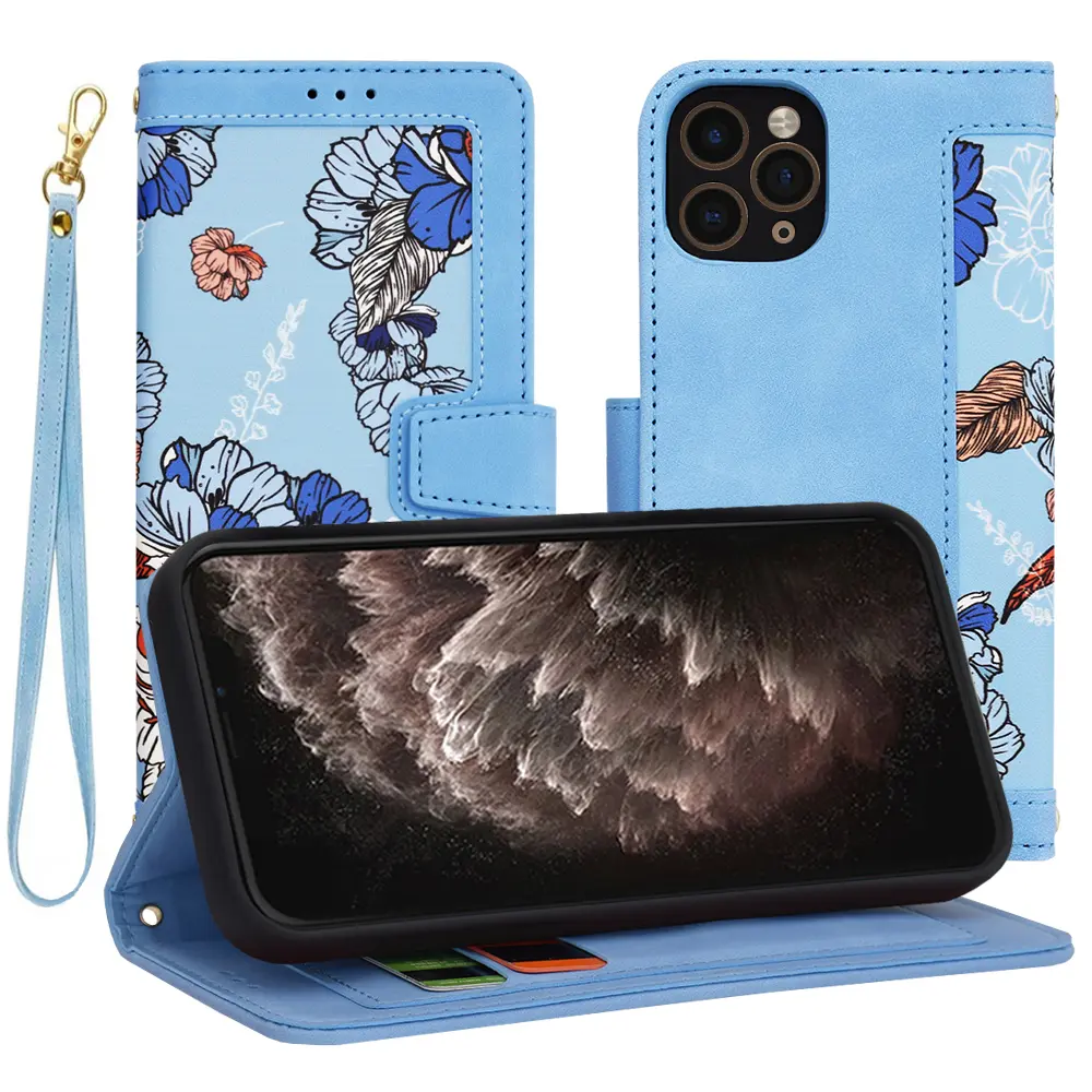 Techsuit FlipCraft iPhone 11 Pro intenzivní modrá
