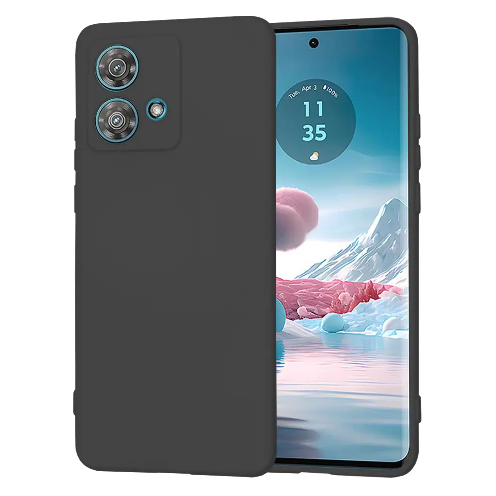 Techsuit SoftFlex kryt Motorola Edge 40 Neo černý