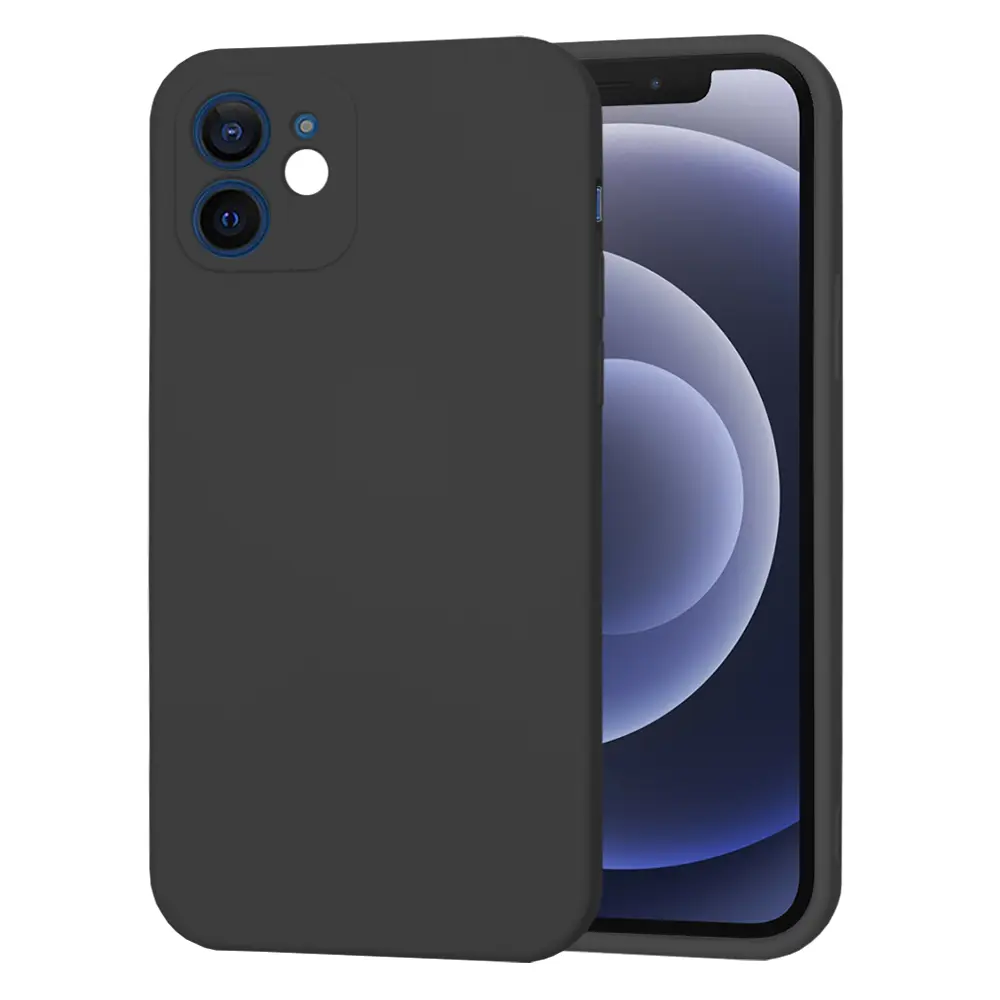 Techsuit SoftFlex iPhone 12 Černý