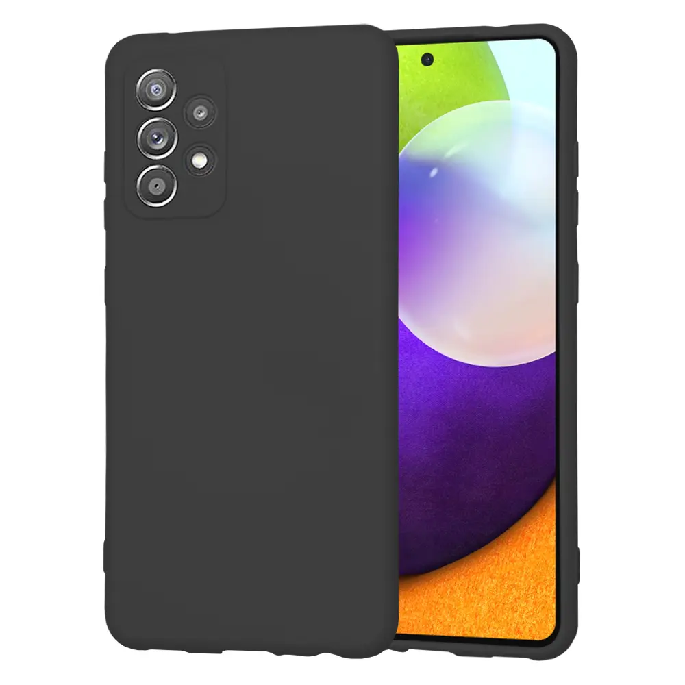 Techsuit SoftFlex Samsung Galaxy A52 4G A52 5G A52s 5G Černá