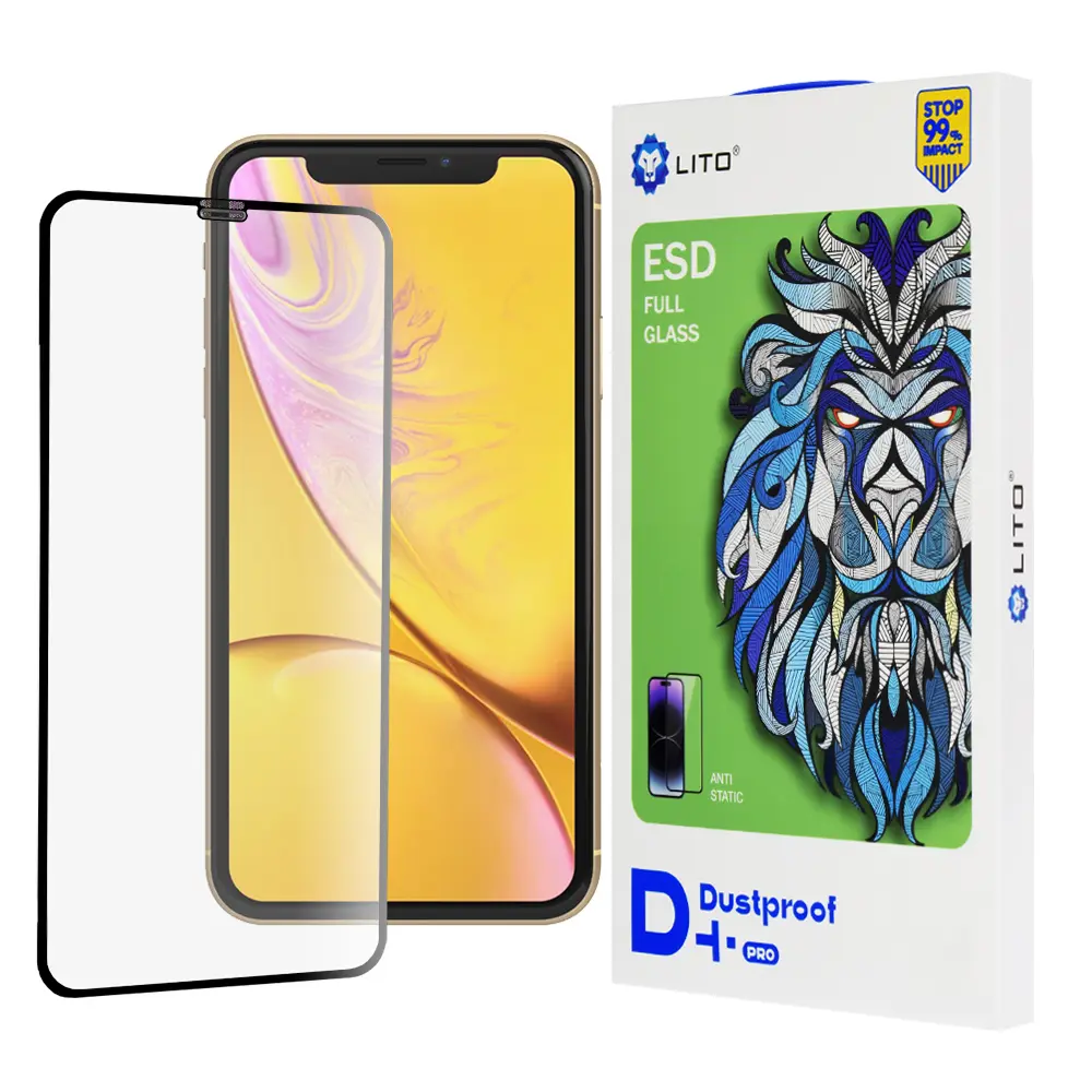 Lito D+ Pro Dustproof pouzdro iPhone XR iPhone 11 Black