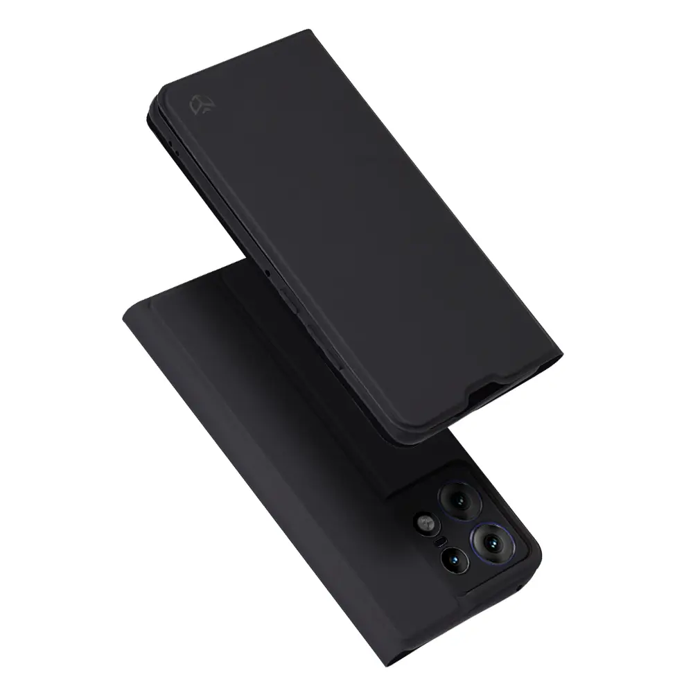 Techsuit Magskin Knížkové pouzdro Motorola Edge 50 Pro Černá