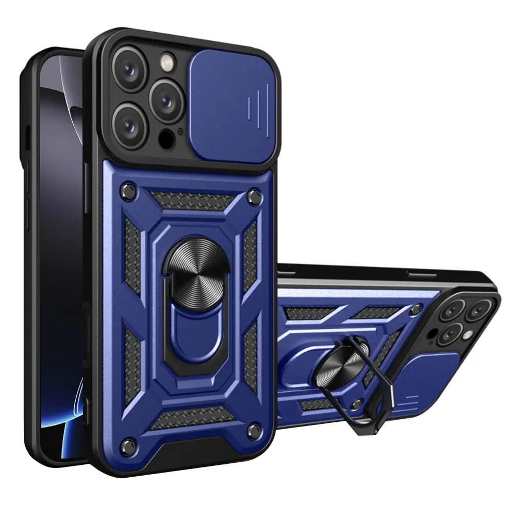 Techsuit CamShield iPhone 16 Pro modrý