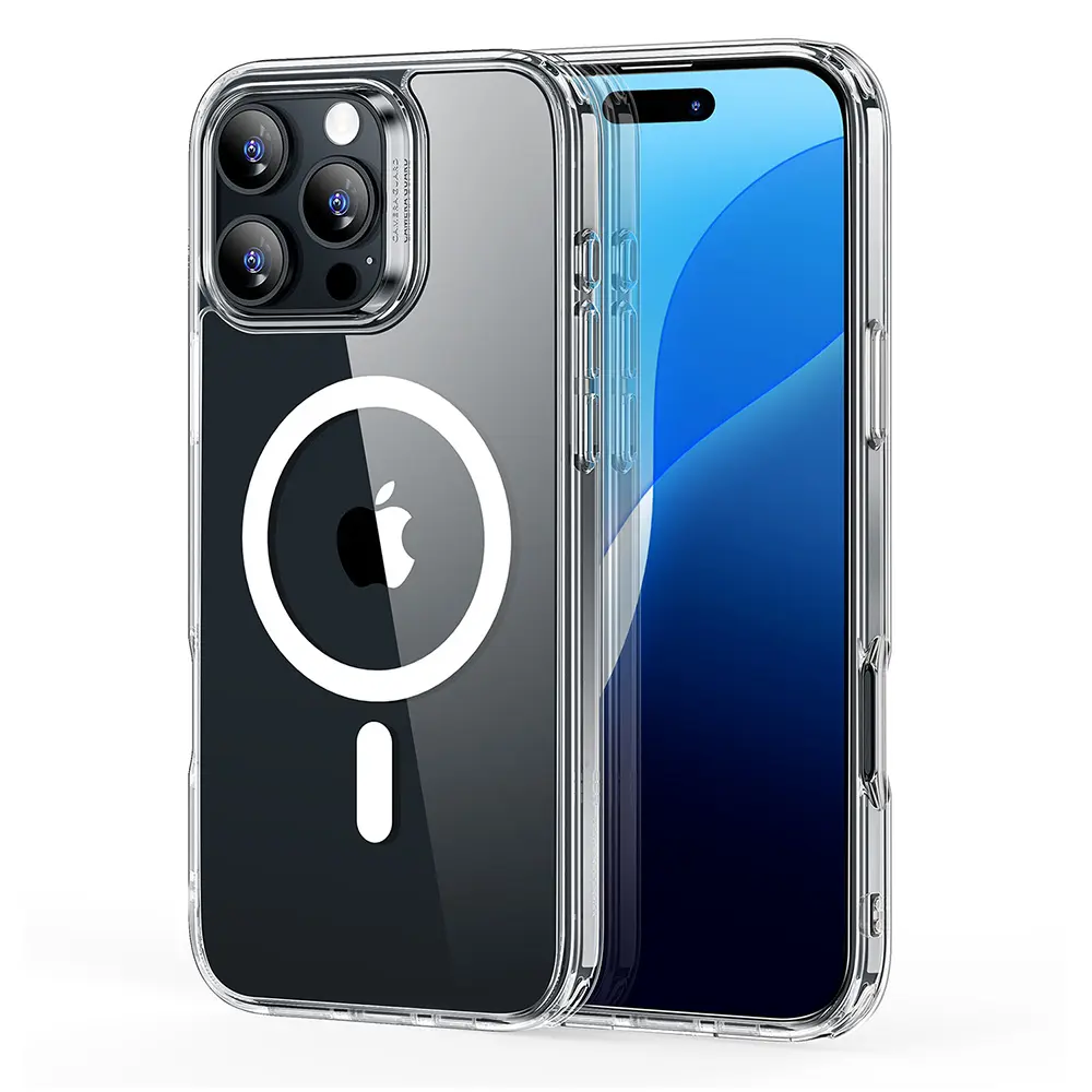ESR Klasický Hybridní HaloLock iPhone 16 Pro Max Průhledný