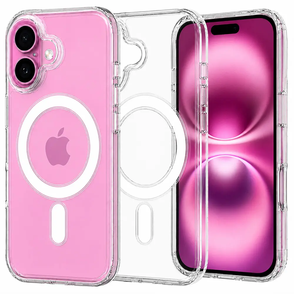 Techsuit MagSafe Pro iPhone 16 Plus Průhledný