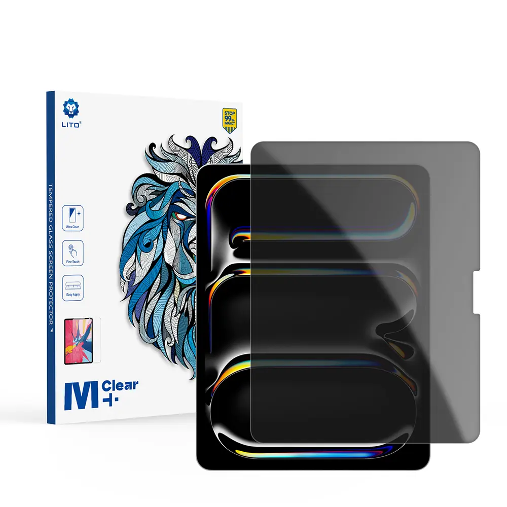 Lito 2.5D Privacy sklo pro iPad Pro 13 Air 13