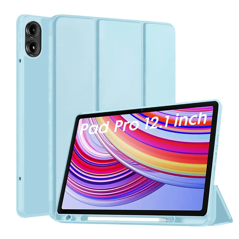 Techsuit Flex Trifold Xiaomi Redmi Pad Pro Poco Pad Sky Blue
