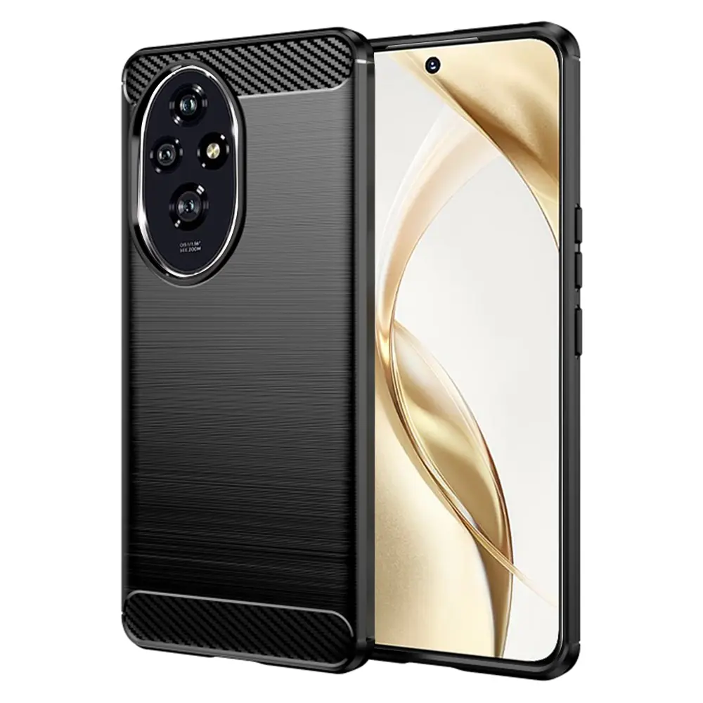 Techsuit Karbon Silikon Honor 200 Černý