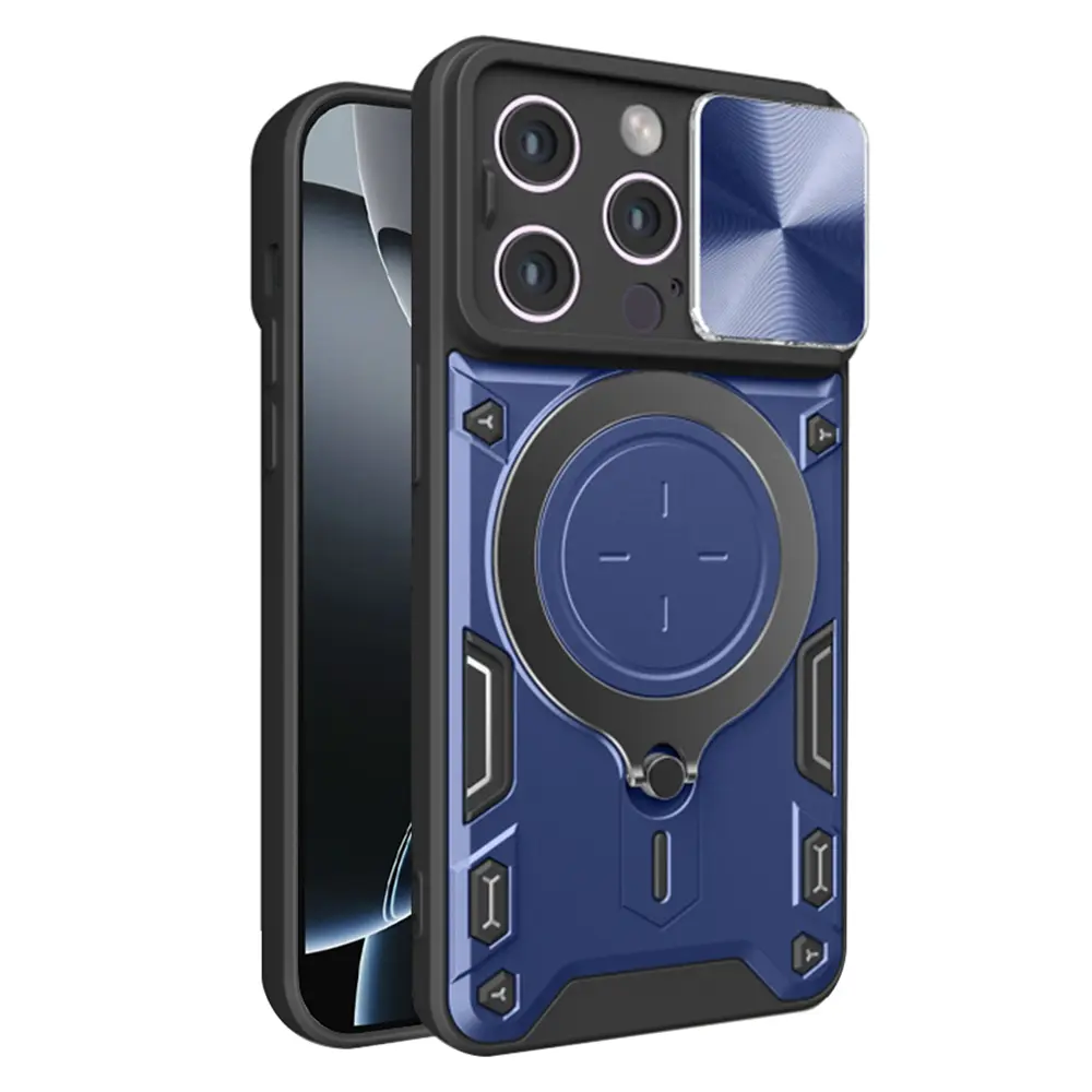 Techsuit CamGuard Pro iPhone 16 Pro Modrý
