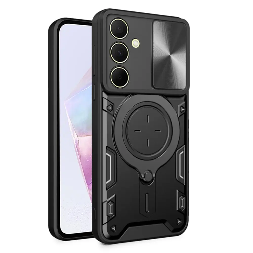 Techsuit CamGuard Pro kryt Samsung Galaxy A35 5G černý