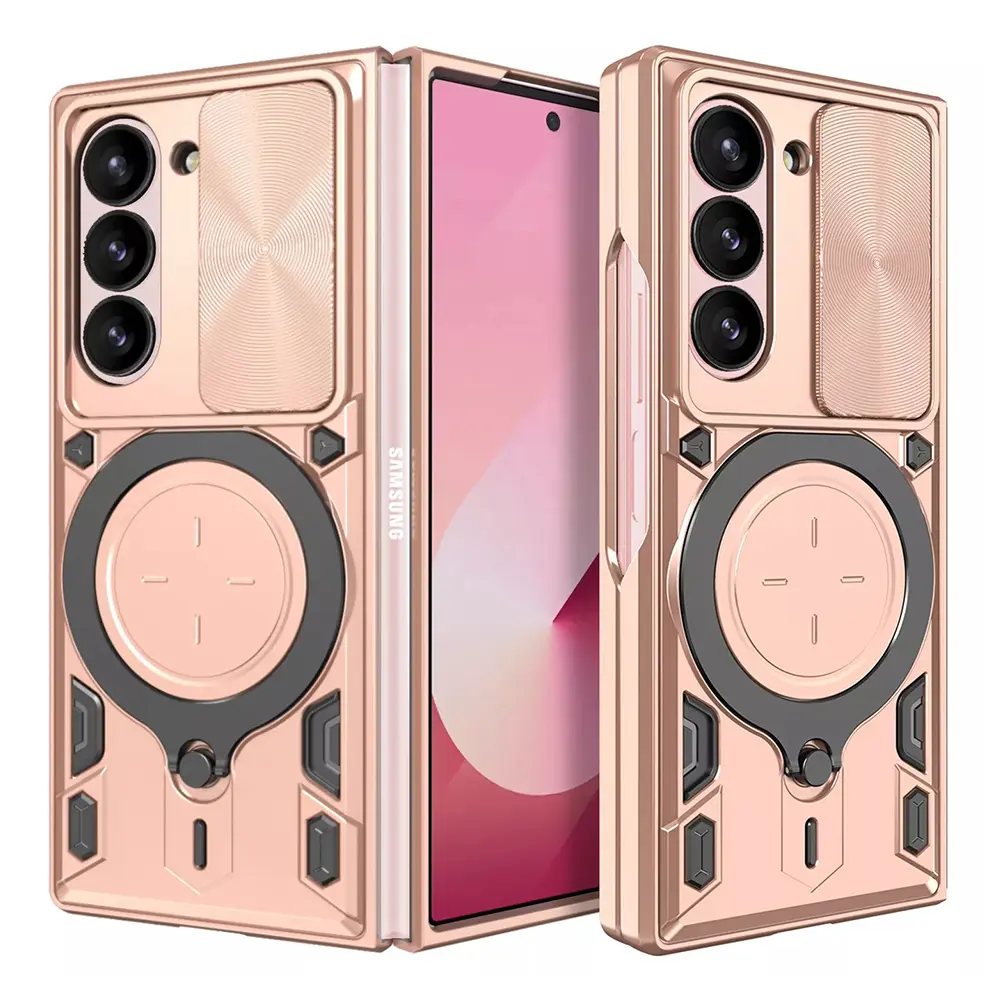 Techsuit CamGuard Pro Samsung Galaxy Z Fold6 Růžové zlato