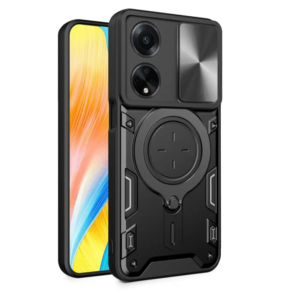 Techsuit CamGuard Pro Oppo A98 5G Černá