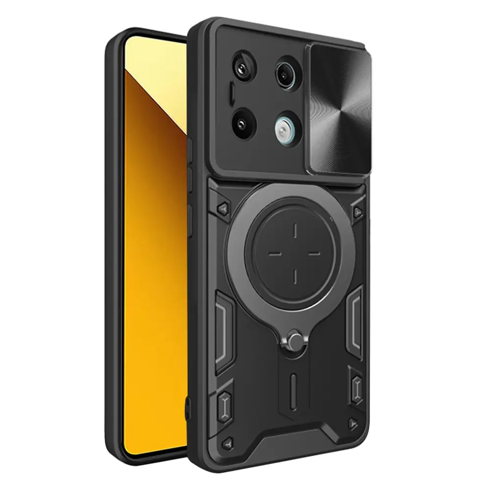 Techsuit CamGuard Pro pouzdro pro Xiaomi Redmi Note 13 5G – černé (Black)