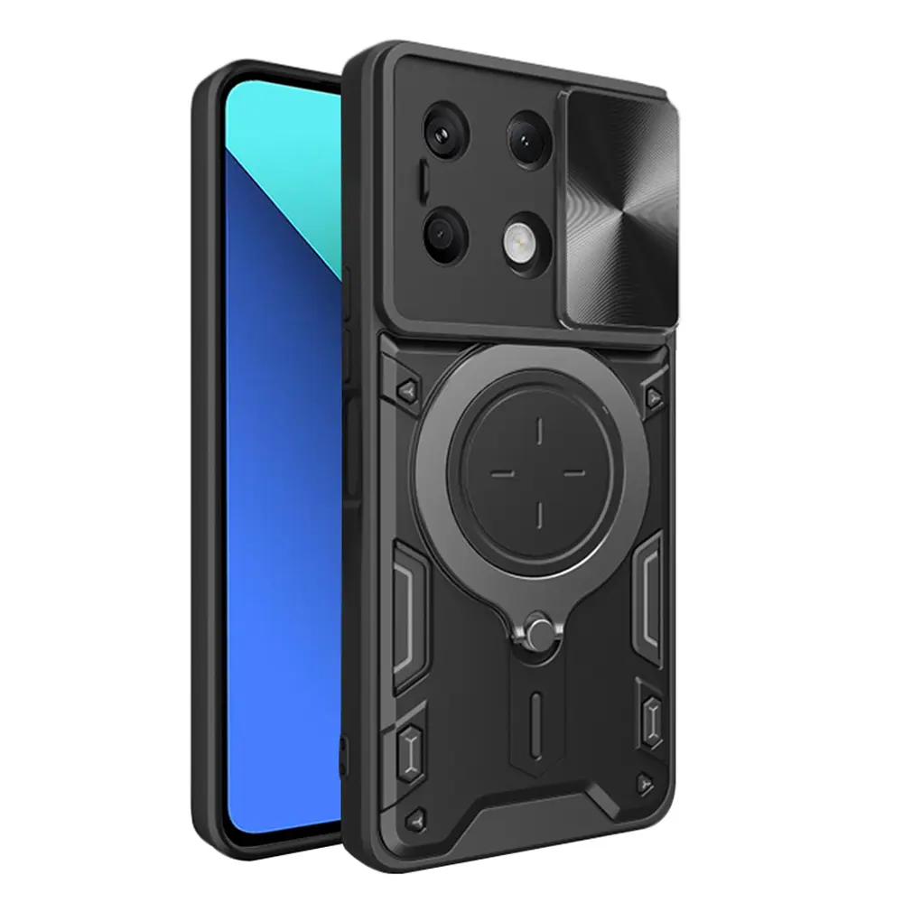 Techsuit CamGuard Pro Xiaomi Redmi Note 13 4G Černá
