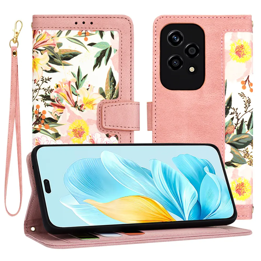 Techsuit FlipCraft Honor 200 Lite Sweetheart Pink