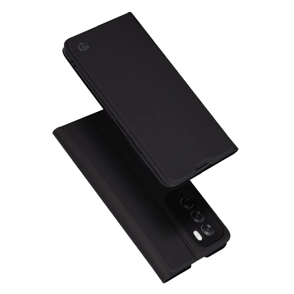 Techsuit Magskin Book Oppo Reno12 Černá