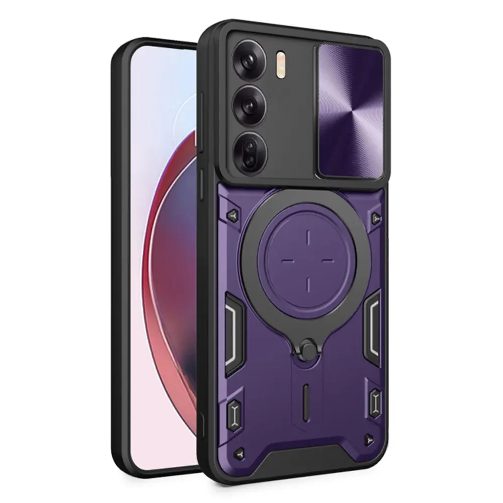 Techsuit CamGuard Pro Oppo Reno12 Fialová