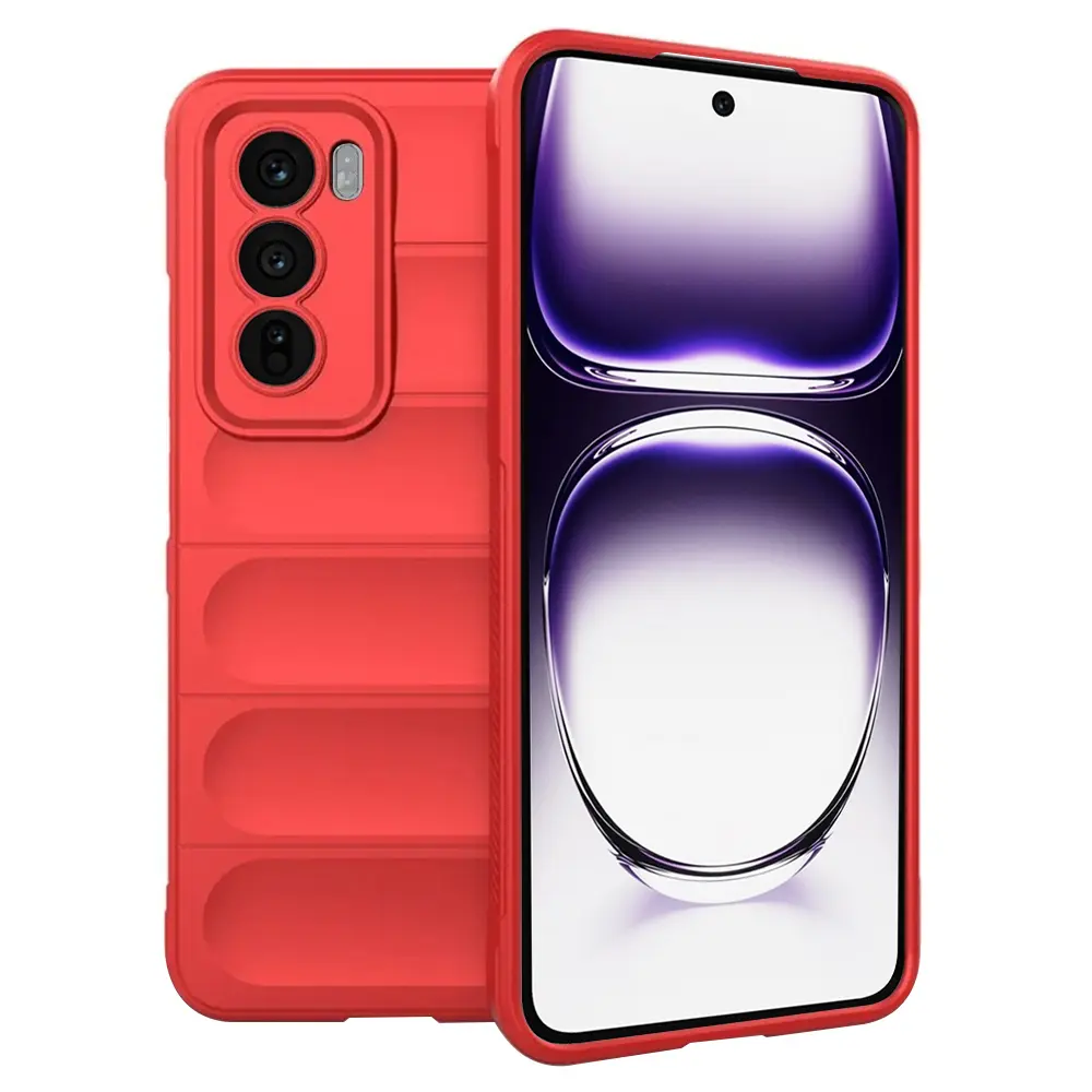 Techsuit Kouzelný štít Oppo Reno12 Červený