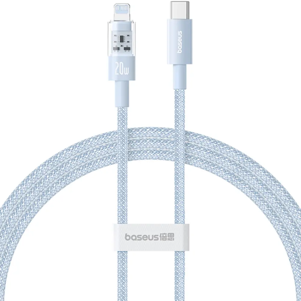 Baseus Kabel USB-C na Lightning 20W 2m Galaxy Blue