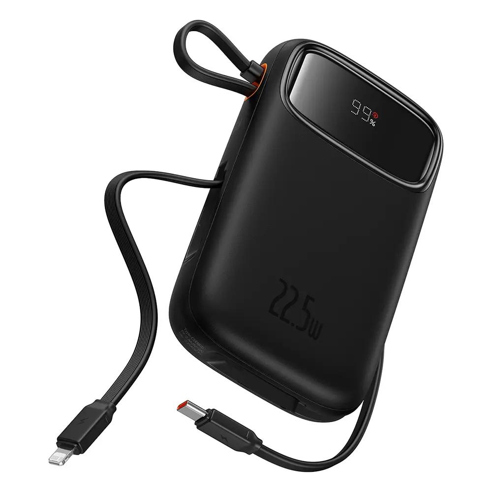 Baseus Powerbank Qpow Pro+ 10000mAh Black 2x Type-C