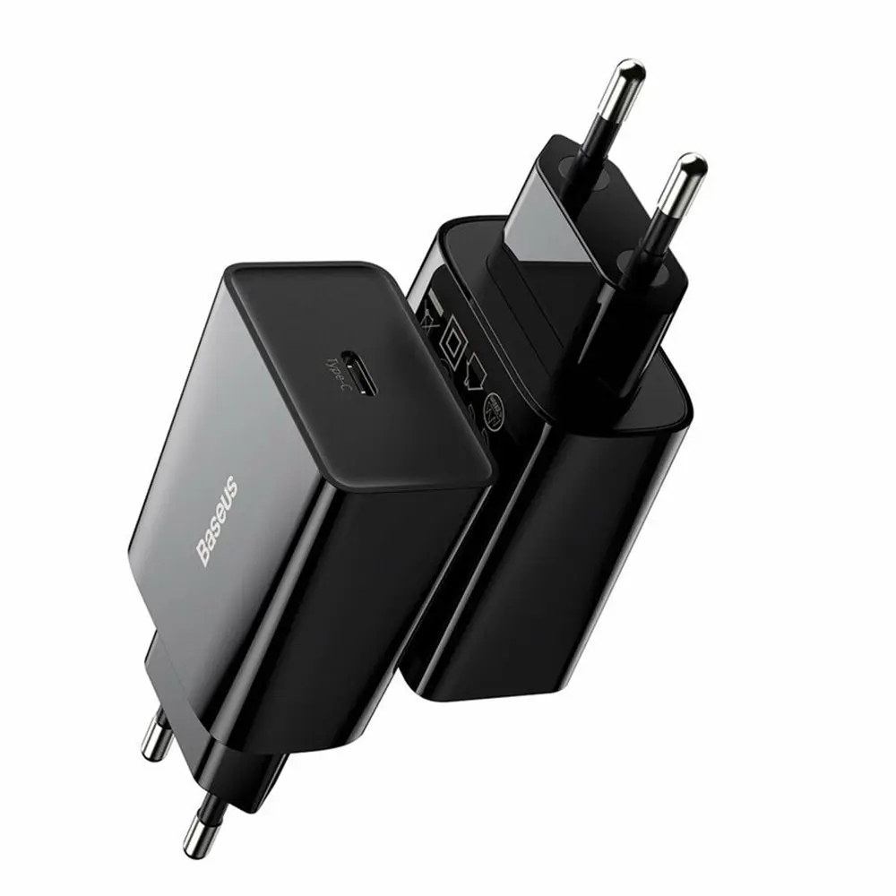 Baseus CCFS-SN01 Speed Mini Nabíječka USB-C 20W Black CCFS-SN01