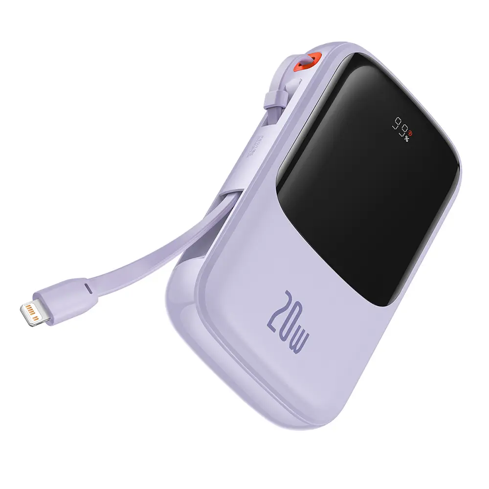 Baseus Power Bank Qpow Pro PPQD030005 20000mAh 20W fialová